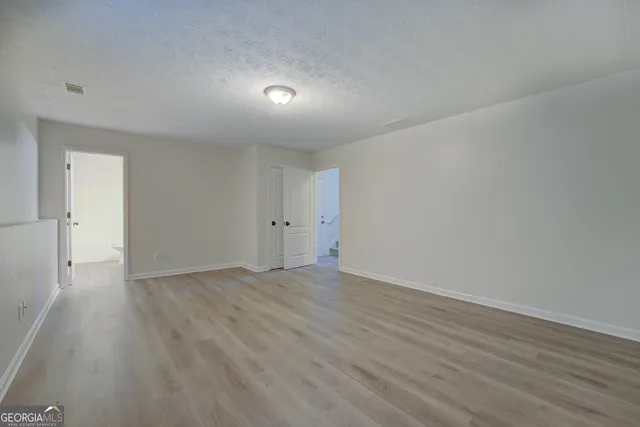 wooden floor in an empty room