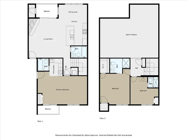 a front view of a building with an outdoor space