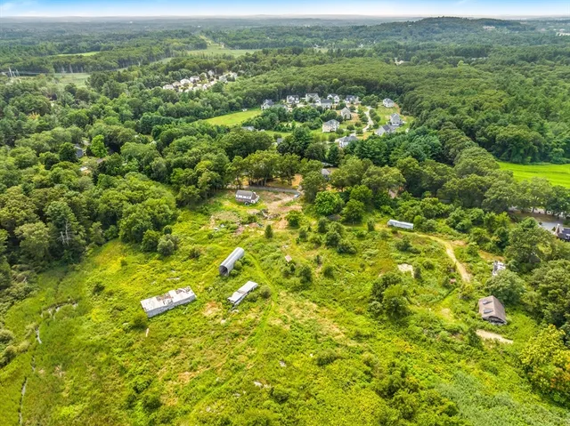 a view of a green field