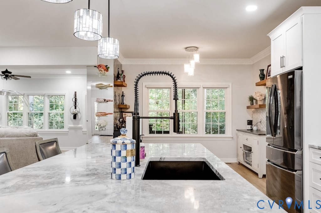 11802 Glendevon Road Chesterfield, VA 23838 - Photo 20 of 47 a large white kitchen with a large window