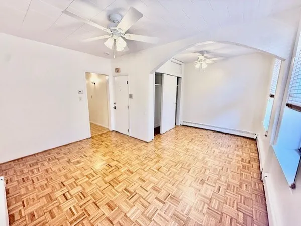 wooden floor in an empty room