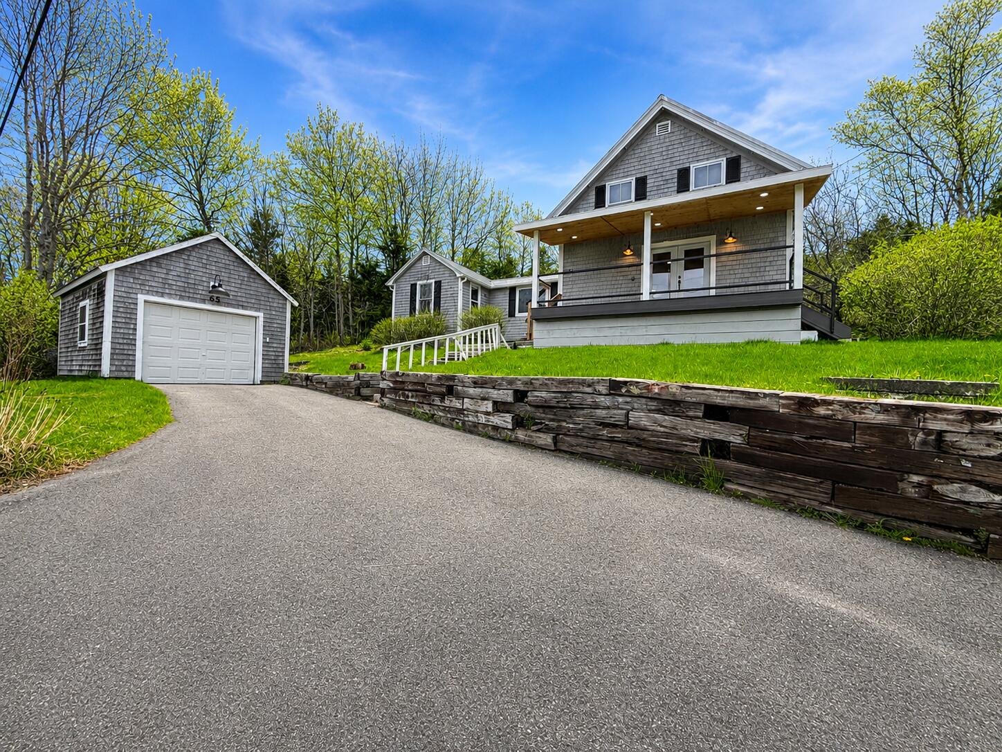 65 Tom Leighton Point Road Milbridge, ME 04658 - Photo 1 of 26 View from driveway