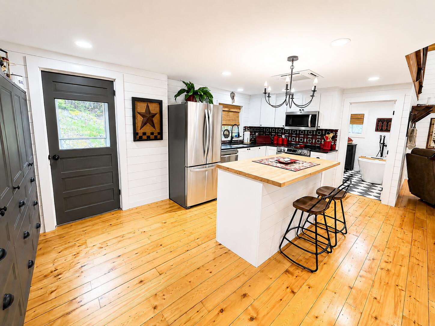 65 Tom Leighton Point Road Milbridge, ME 04658 - Photo 13 of 26 Kitchen from Hallway