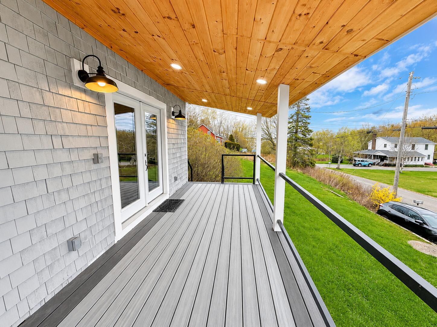 65 Tom Leighton Point Road Milbridge, ME 04658 - Photo 3 of 26 Full Porch View