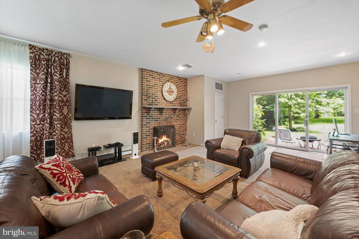 2353 Lower Barness Road Warrington, PA 18976 - Photo 22 of 62 Spacious great room w/ fireplace