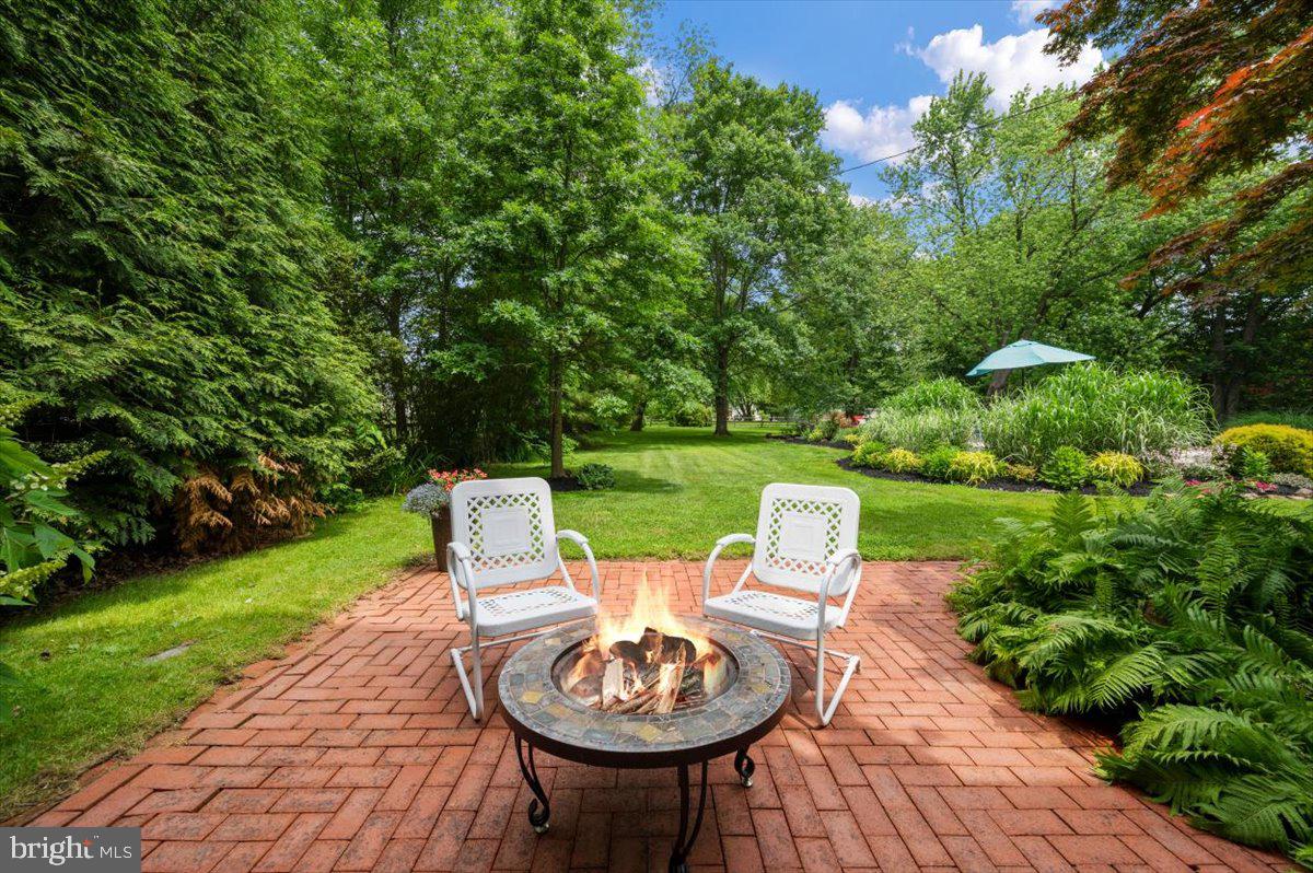 2353 Lower Barness Road Warrington, PA 18976 - Photo 46 of 62 Serene outdoor brick patio of of the great room