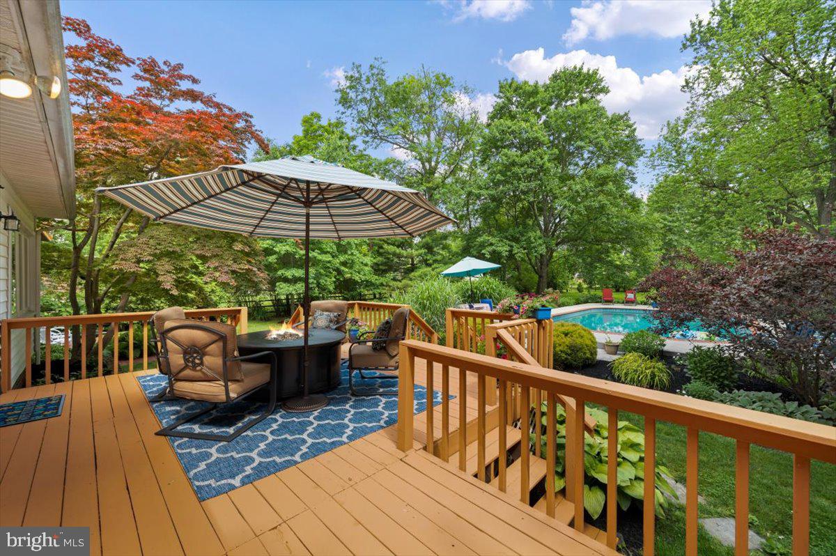 2353 Lower Barness Road Warrington, PA 18976 - Photo 48 of 62 Spacious rear deck of of family room