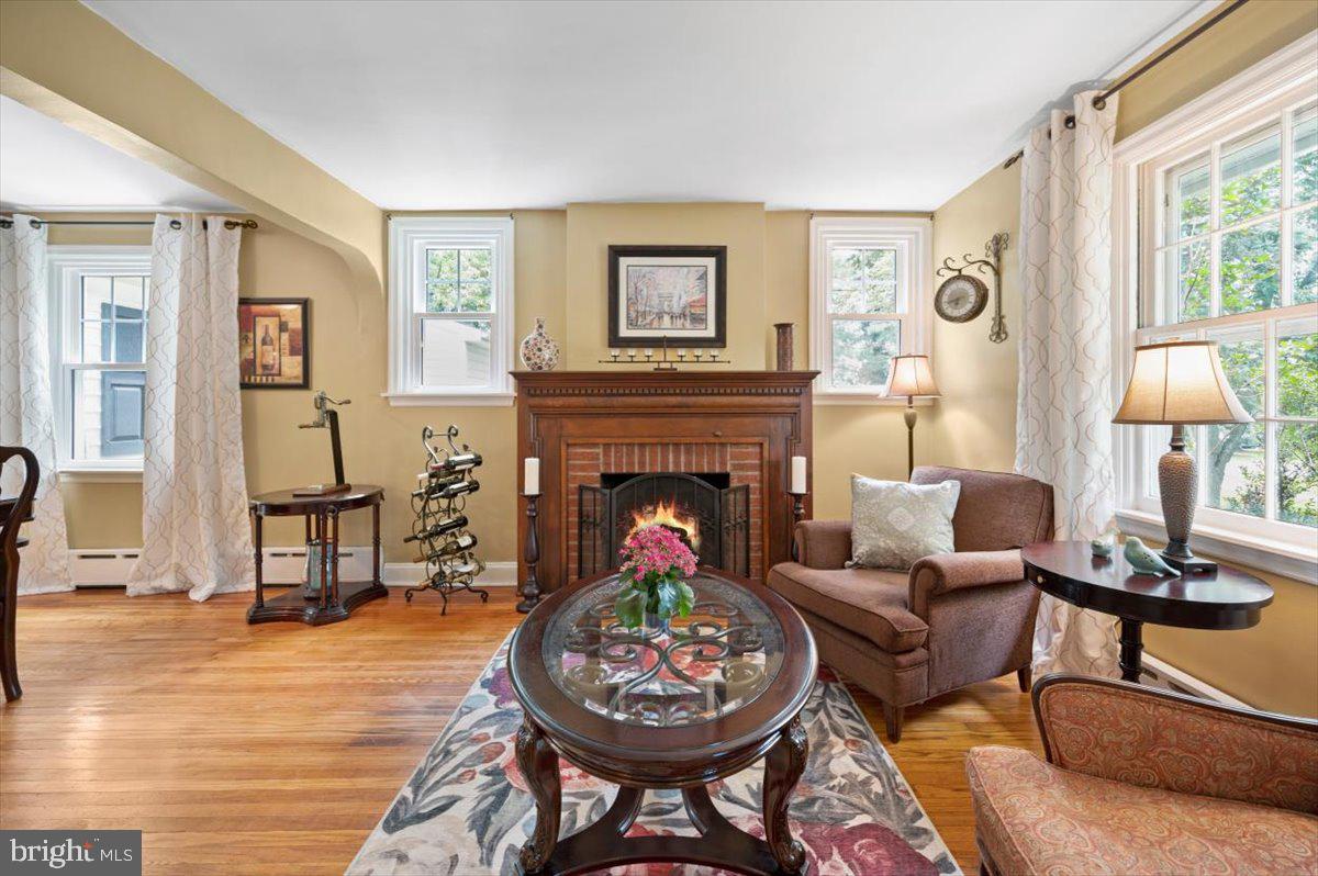 2353 Lower Barness Road Warrington, PA 18976 - Photo 6 of 62 Living room view of fireplace
