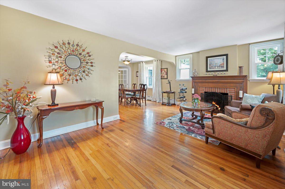 2353 Lower Barness Road Warrington, PA 18976 - Photo 8 of 62 Living room flow into dining area