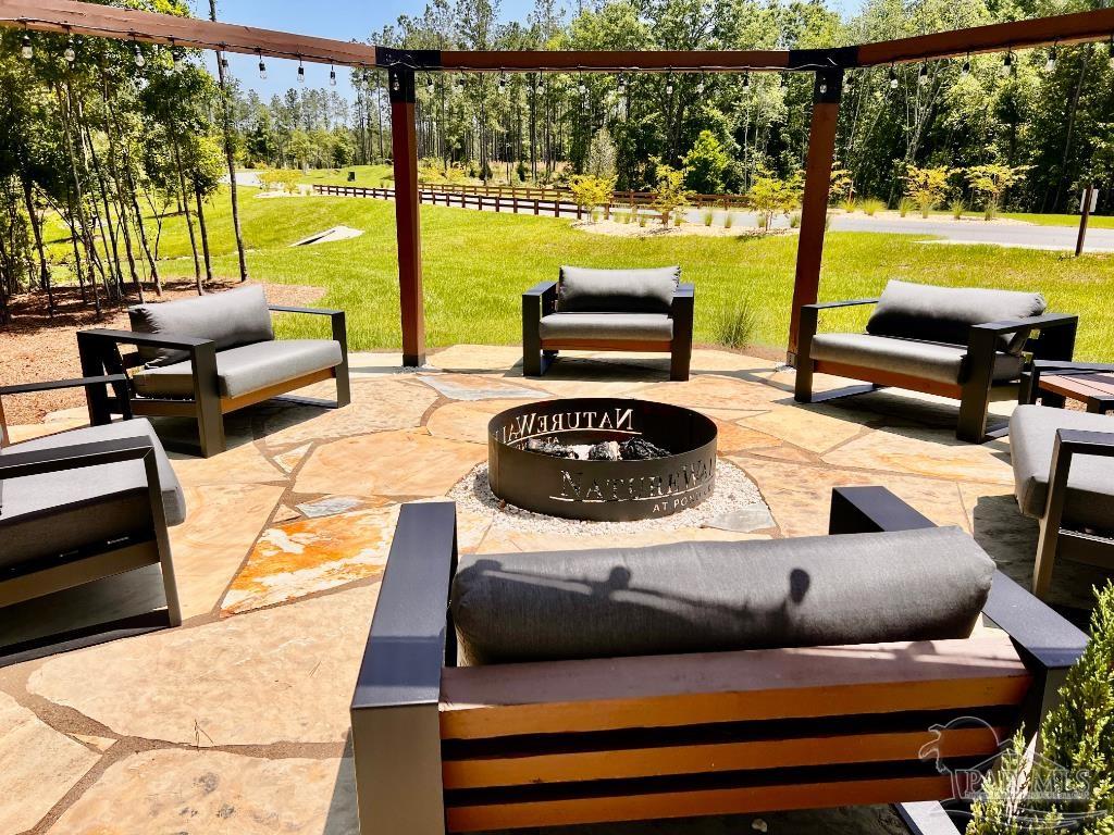 Lot 49 South Timber Lane Milton, FL 32571 - Photo 33 of 45 a outdoor living space with furniture and garden view