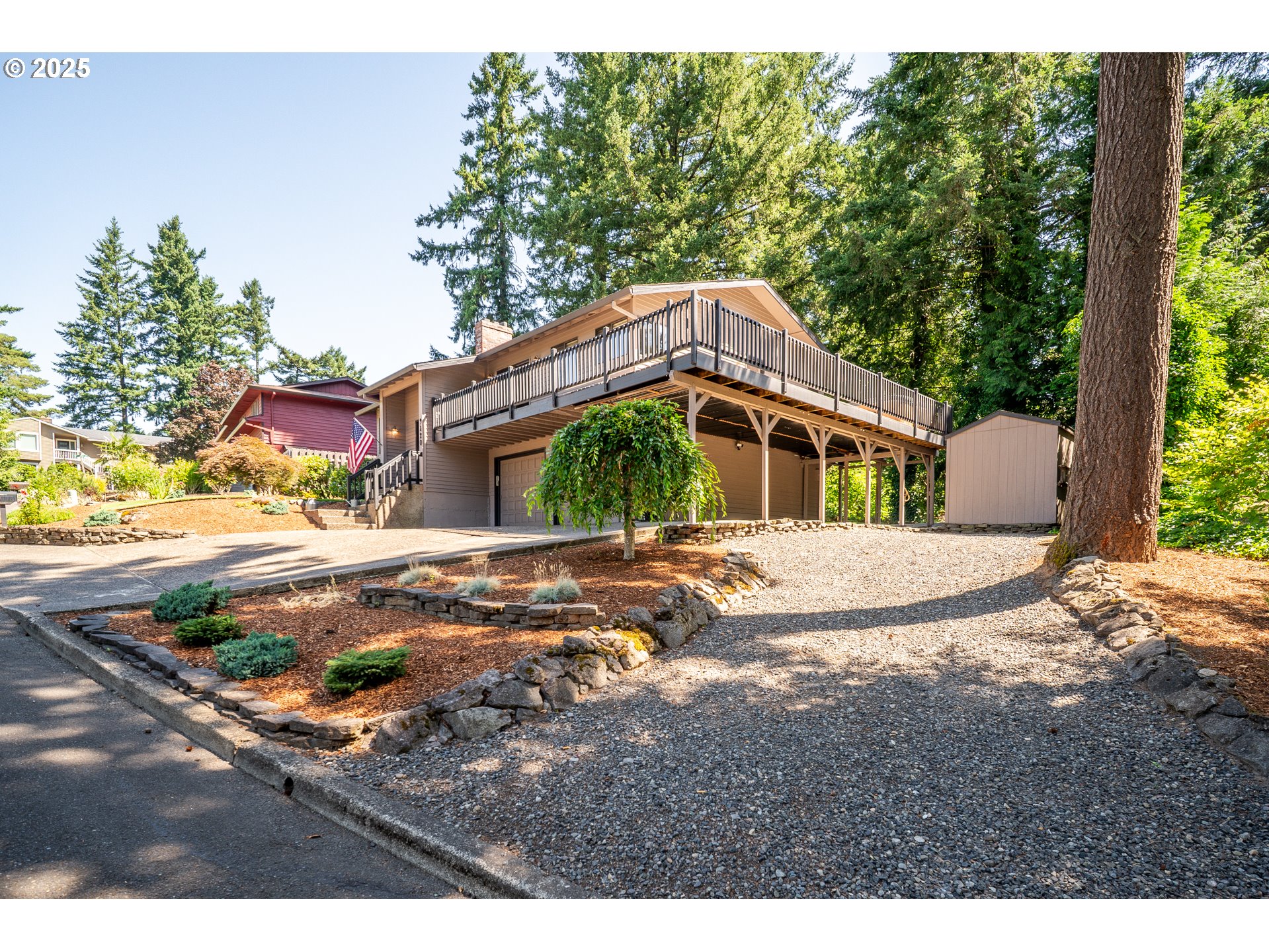 9420 Southeast Carnaby Way Happy Valley, OR 97086 - Photo 36 of 43 a view of house with outdoor space