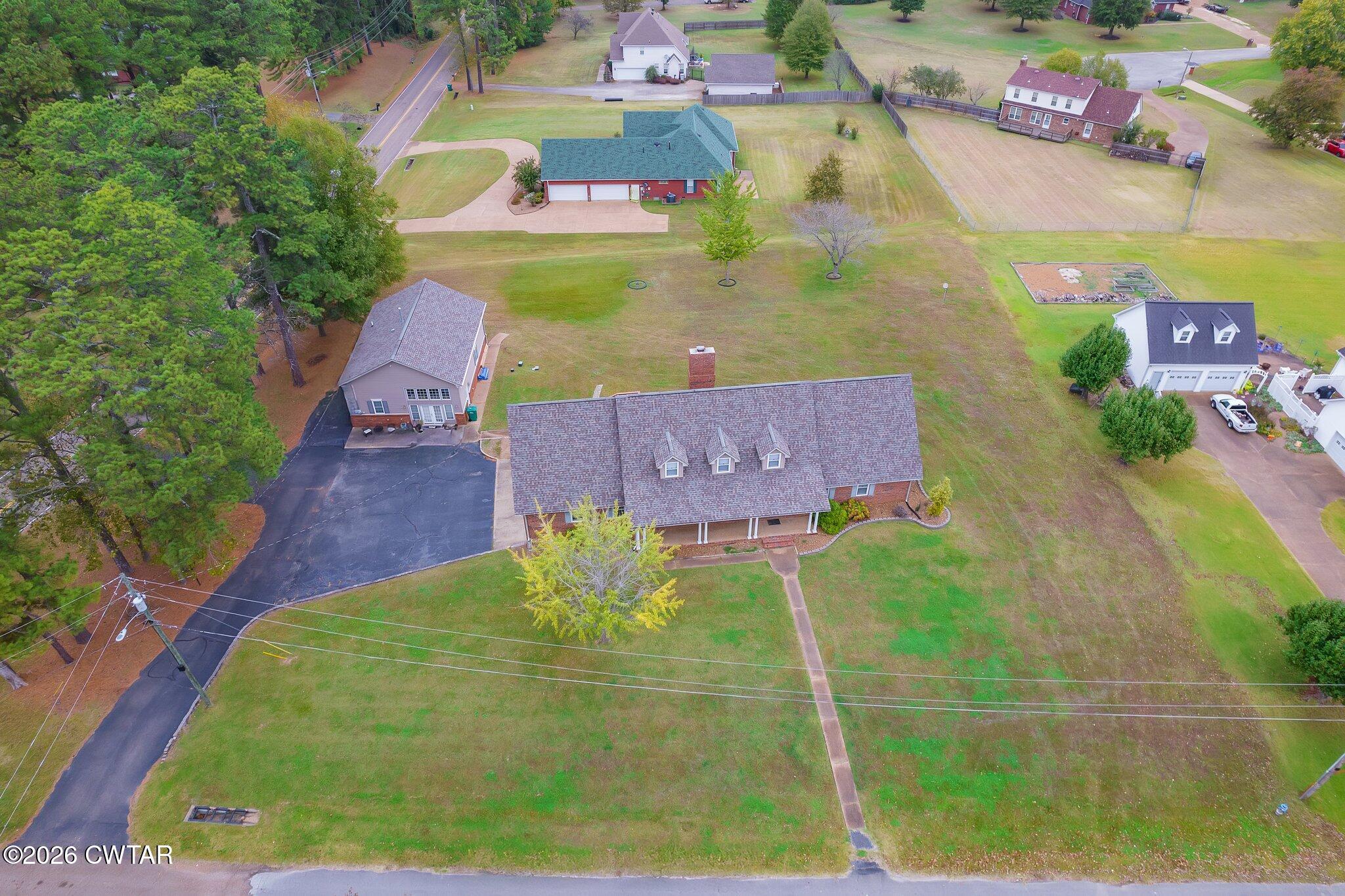 812 Pipkin Road Jackson, TN 38305 - Photo 55 of 62 an aerial view of residential houses with outdoor space