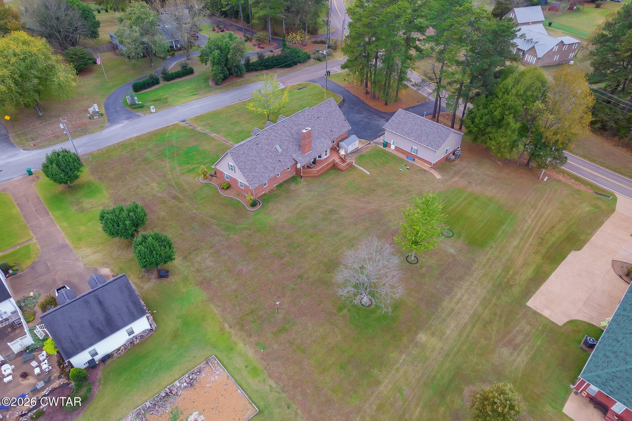 812 Pipkin Road Jackson, TN 38305 - Photo 57 of 62 an aerial view of a house with a garden