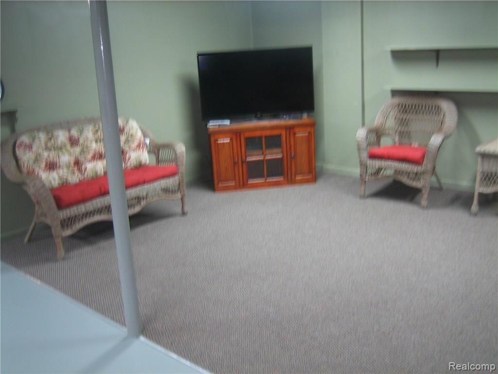 3616 Bishop Road Dryden, MI 48428 - Photo 23 of 28 Basement TV Area