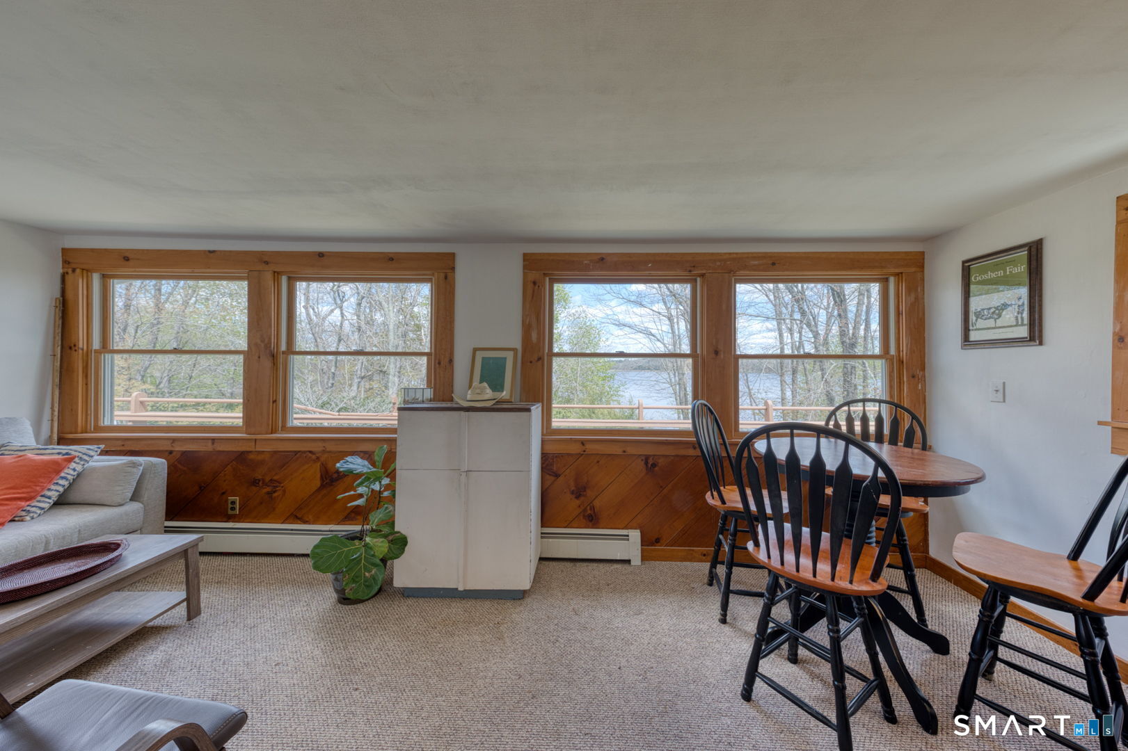 56 Tyler Lake Heights Road Goshen, CT 06756 - Photo 6 of 24 a workspace room with furniture and windows