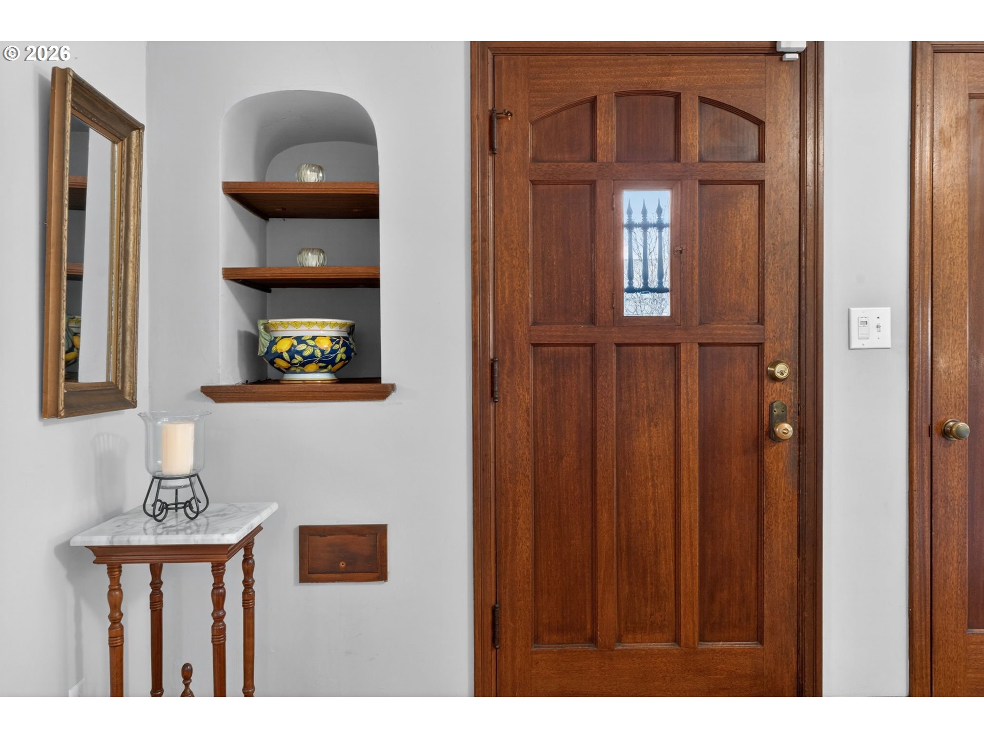 728 Northeast Royal Court Portland, OR 97232 - Photo 2 of 48 a view of an entryway with wooden floor