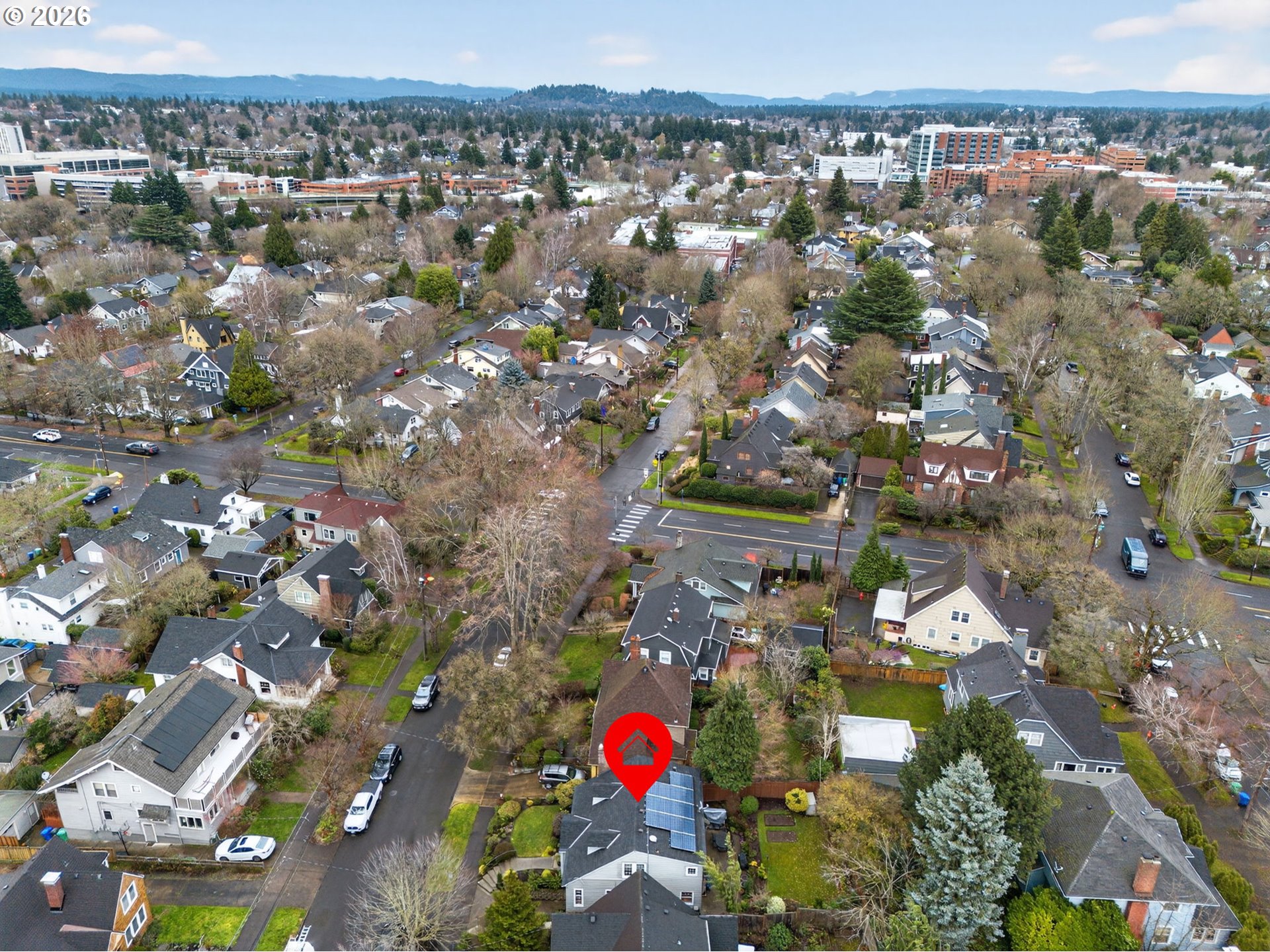 728 Northeast Royal Court Portland, OR 97232 - Photo 47 of 48 an aerial view of multiple house