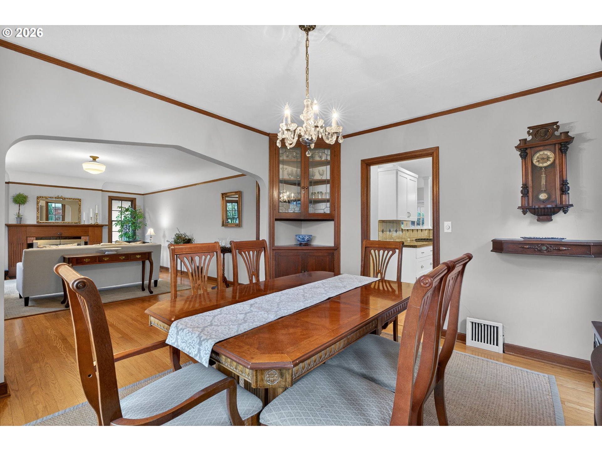 728 Northeast Royal Court Portland, OR 97232 - Photo 8 of 48 a view of a dining room with furniture and wooden floor