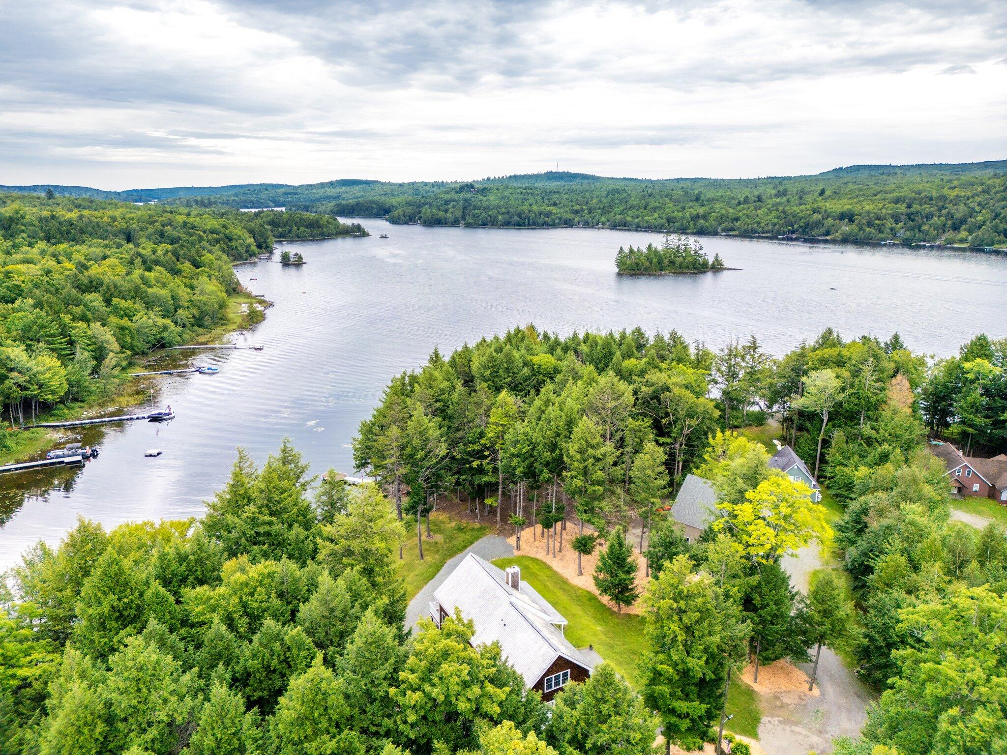 221 Rams Island Road Dover-Foxcroft, ME 04426 - Photo 64 of 75 Aerial View from Home