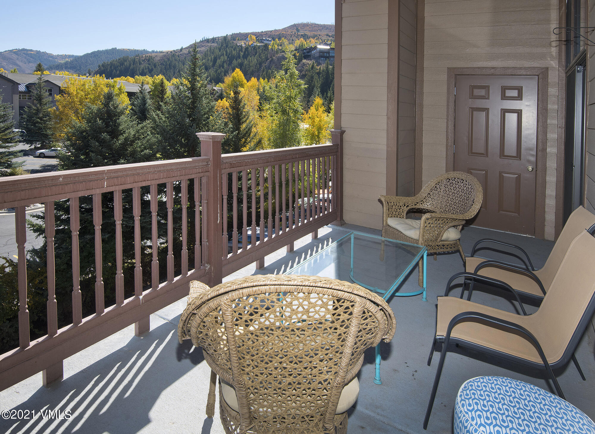 295 Main Street, Unit R201 Edwards, CO 81632 - Photo 24 of 36 a view of balcony with wooden floor