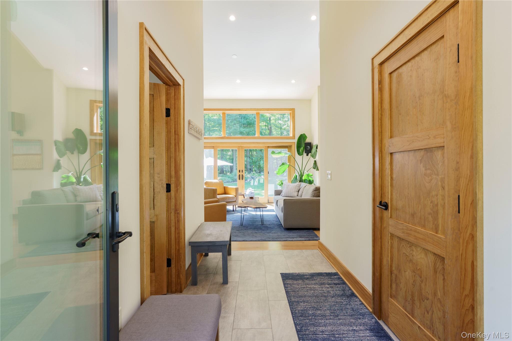 105 Iron Mountain Road Warwick, NY 10990 - Photo 20 of 49 a view of a hallway with living room and furniture
