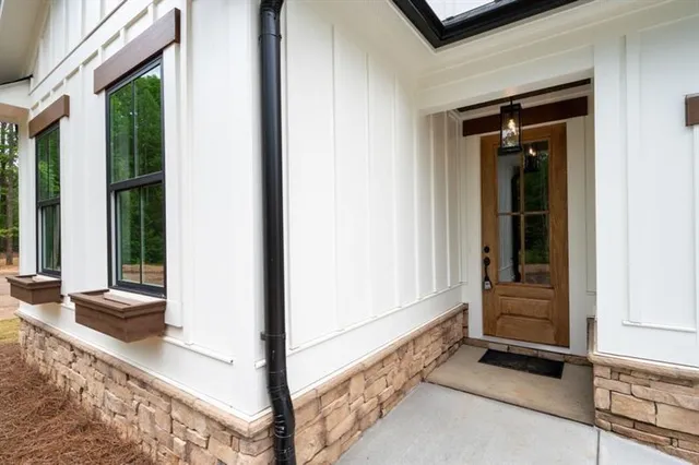 a view of an entryway