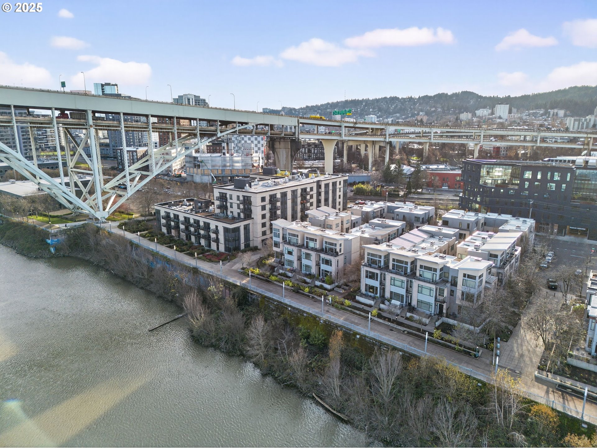 2018 Northwest 16th Avenue Portland, OR 97209 - Photo 43 of 48 a view of city with balcony