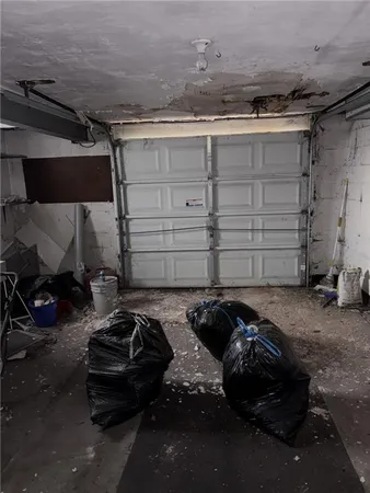 a room with storage and utility