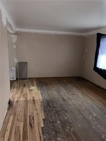 wooden floor in a room