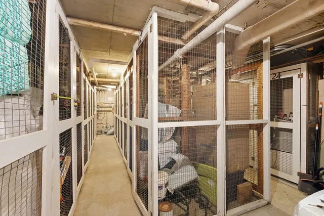 a view of a tall building