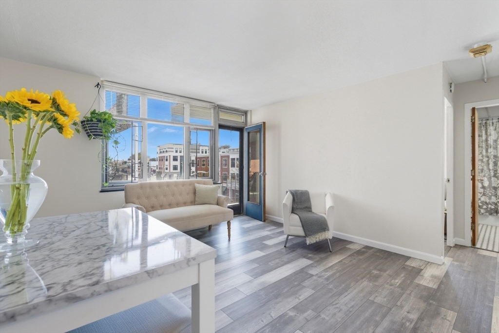 125 Trapelo Road, Unit 21 Belmont, MA 02478 - Photo 2 of 19 a living room with furniture and a potted plant