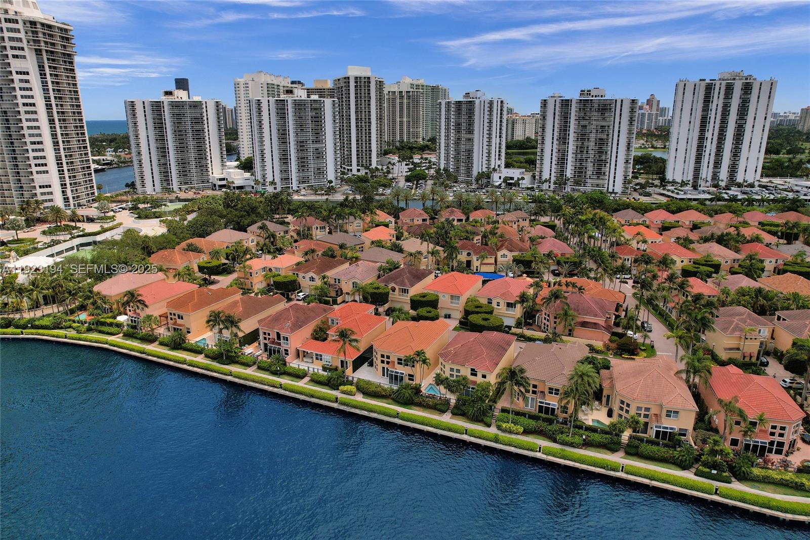 3757 Northeast 208th Terrace Aventura, FL 33180 - Photo 68 of 74 a city view with tall buildings