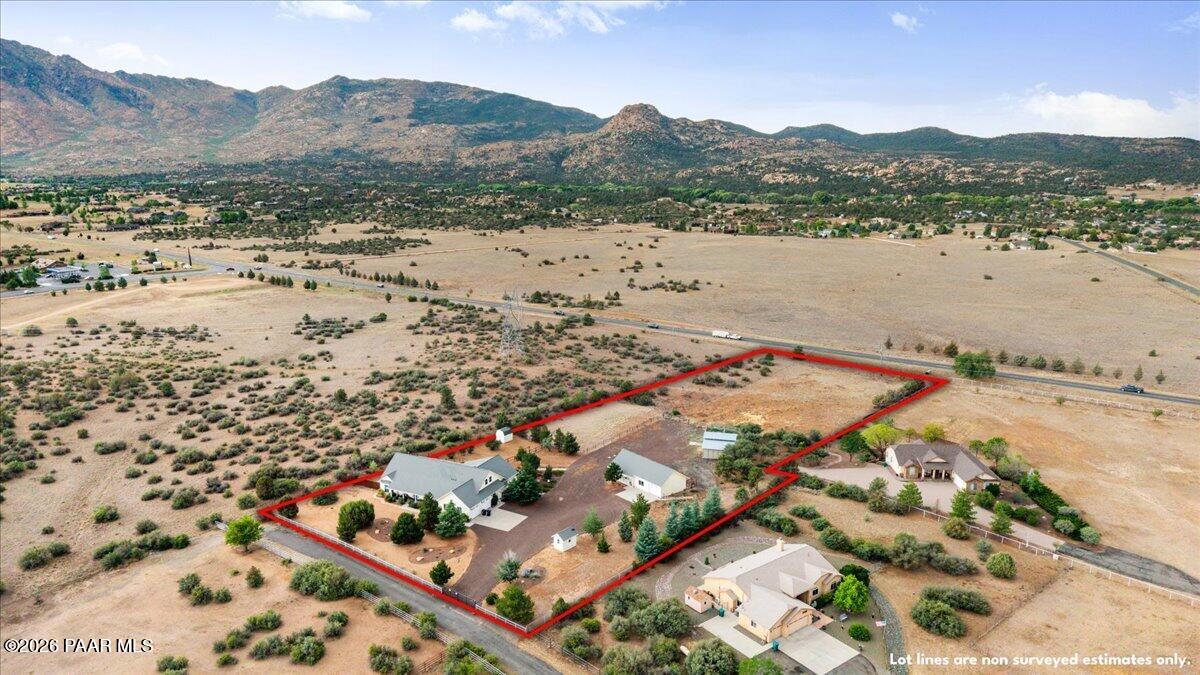 10540 North Patina Road Prescott, AZ 86305 - Photo 49 of 52 49-Aerial View NW