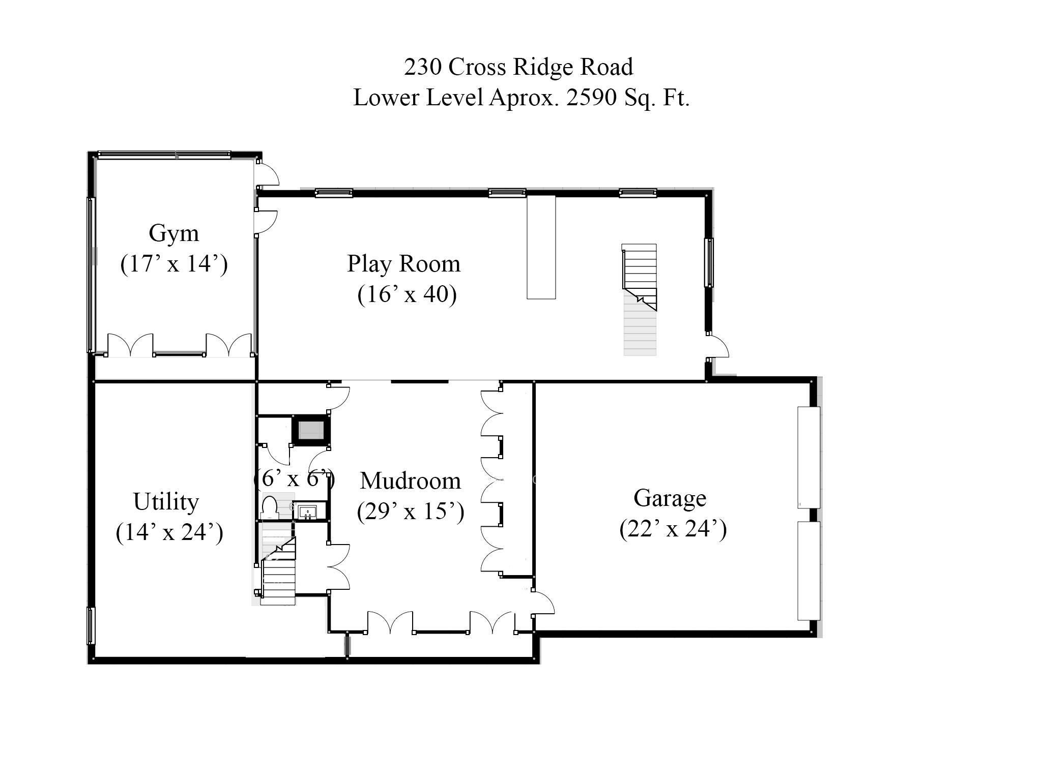 230 Cross Ridge Road New Canaan, CT 06840 - Photo 34 of 34 Lower Level 230 Cross Rdige Road