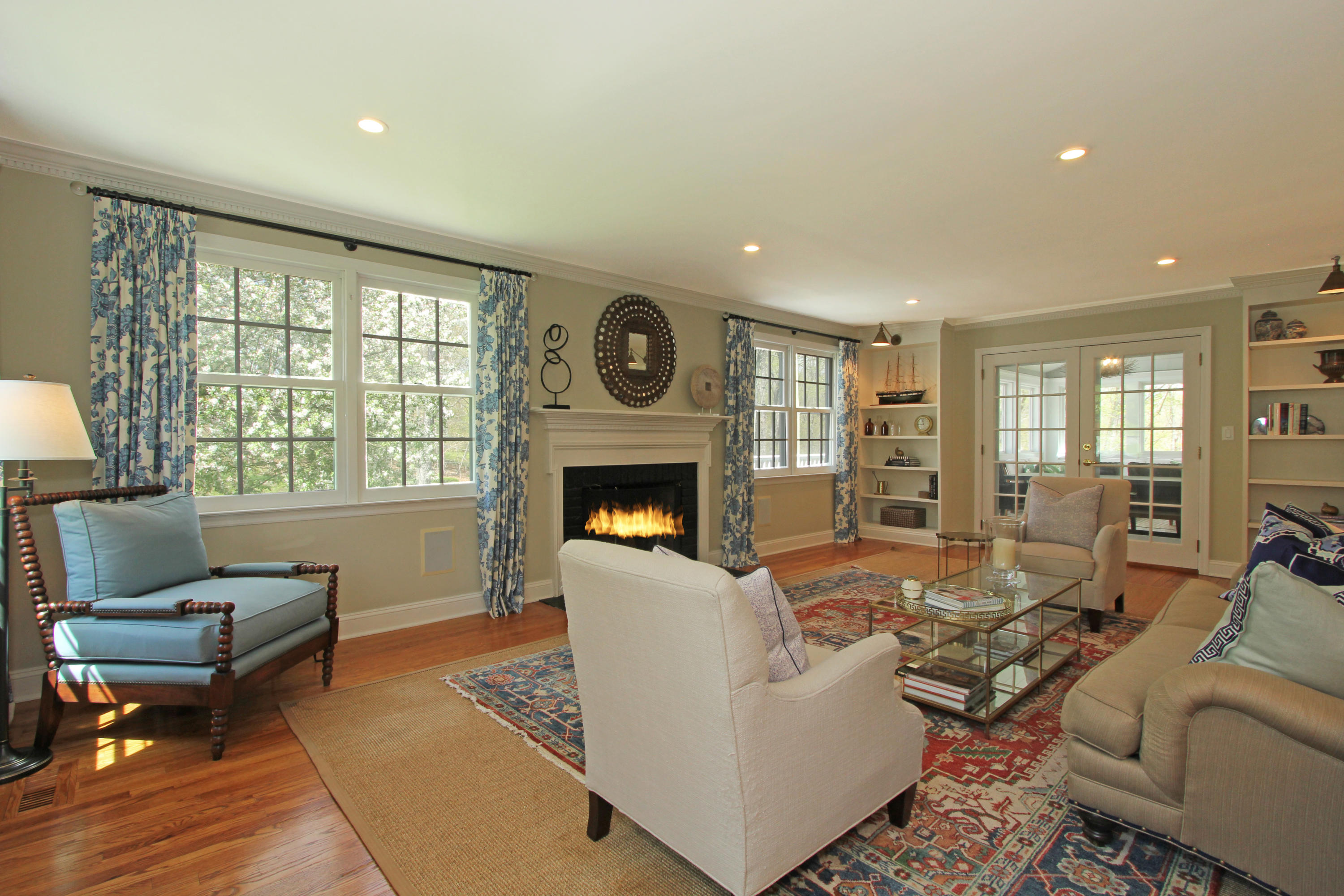 230 Cross Ridge Road New Canaan, CT 06840 - Photo 6 of 34 Living Room 01F