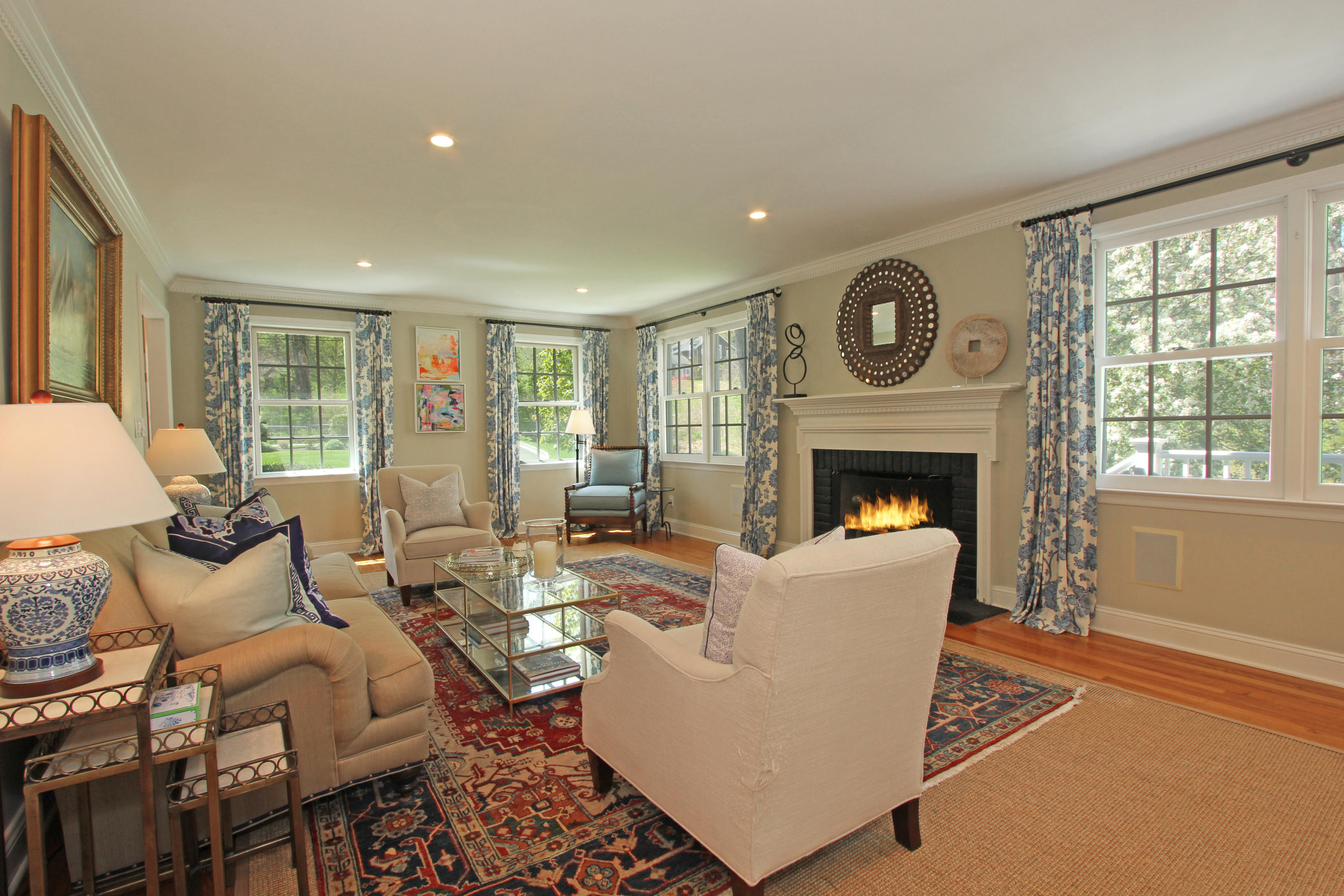 230 Cross Ridge Road New Canaan, CT 06840 - Photo 7 of 34 Living Room 04F