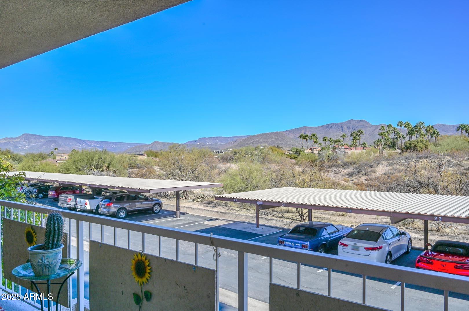 7402 East Carefree Drive, Unit 214 Carefree, AZ 85377 - Photo 19 of 26 Balcony View