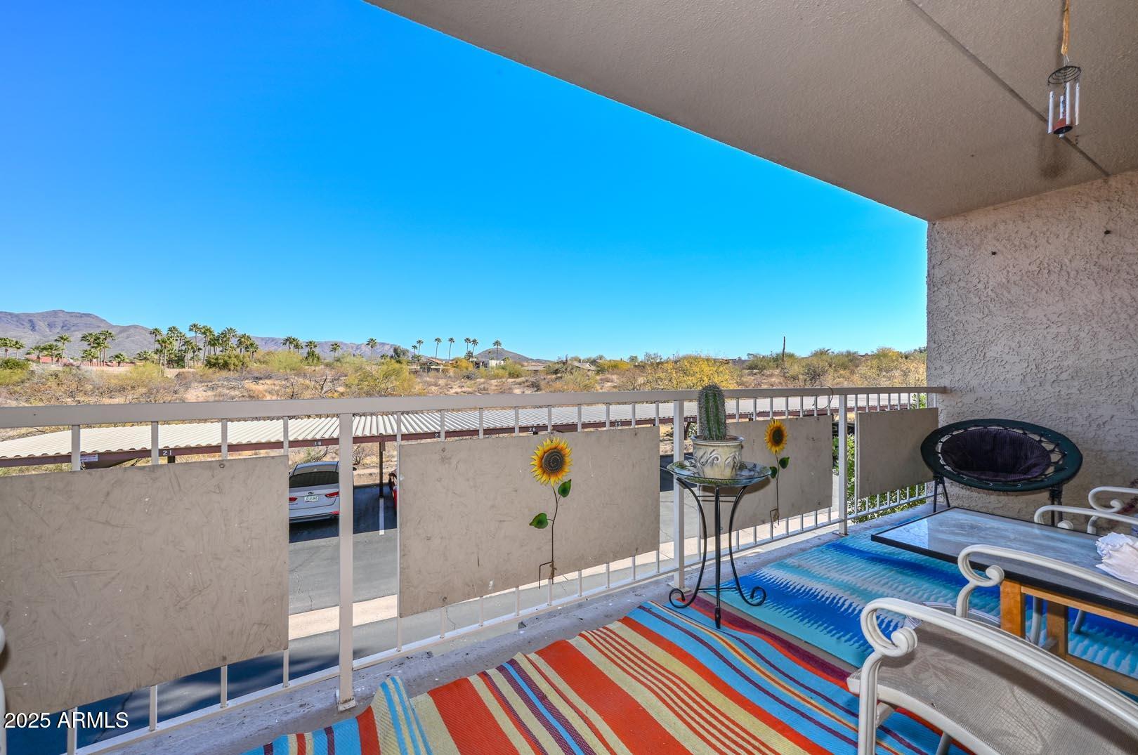 7402 East Carefree Drive, Unit 214 Carefree, AZ 85377 - Photo 3 of 26 Balcony off Greatroom