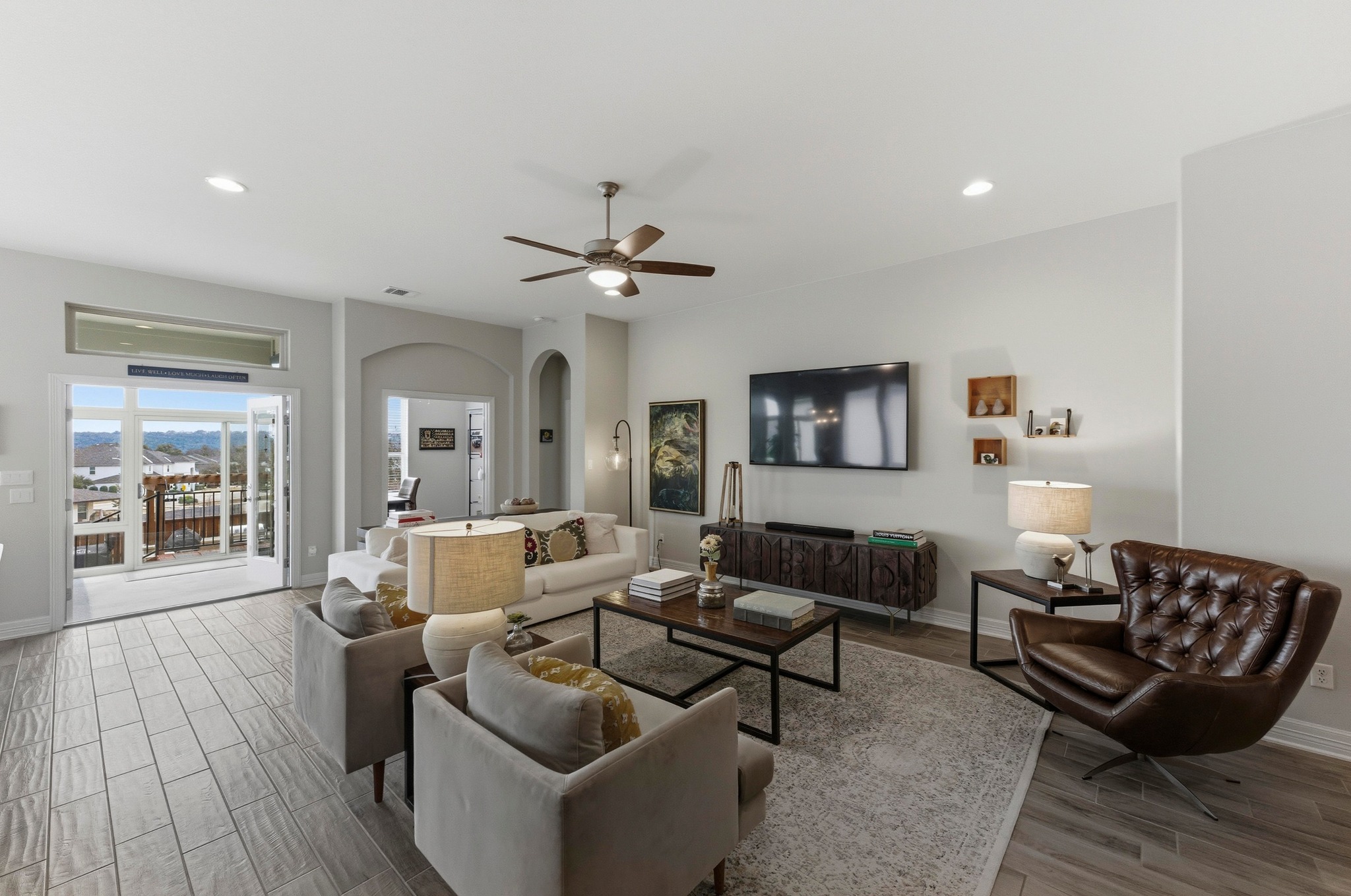 348 Panzano Drive Georgetown, TX 78628 - Photo 11 of 35 a living room with furniture