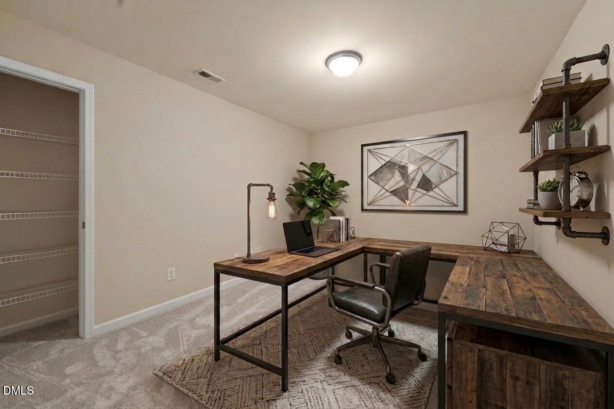 5106 Kate Denson Way Raleigh, NC 27612 - Photo 10 of 63 Office or Bonus room Virtually Staged