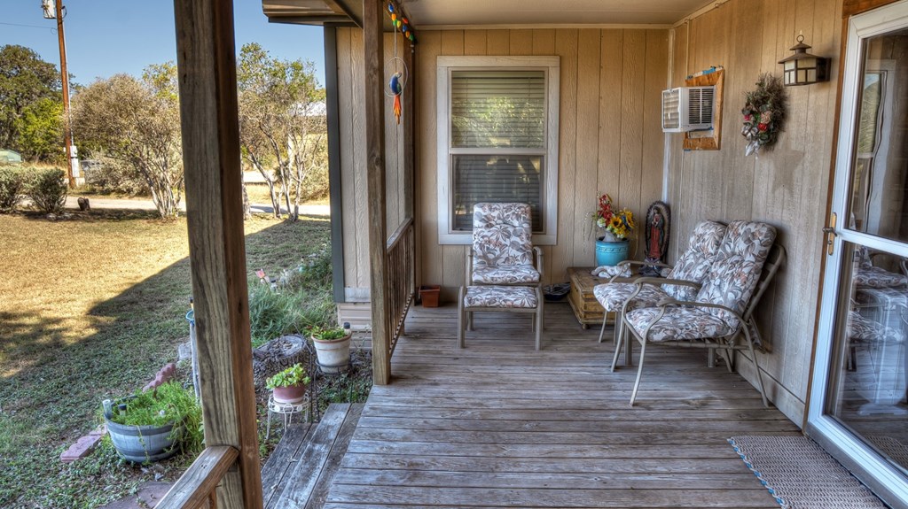 218 Trickling Creek Road Rio Frio, TX 78879 - Photo 17 of 39 a outdoor view with a sitting space
