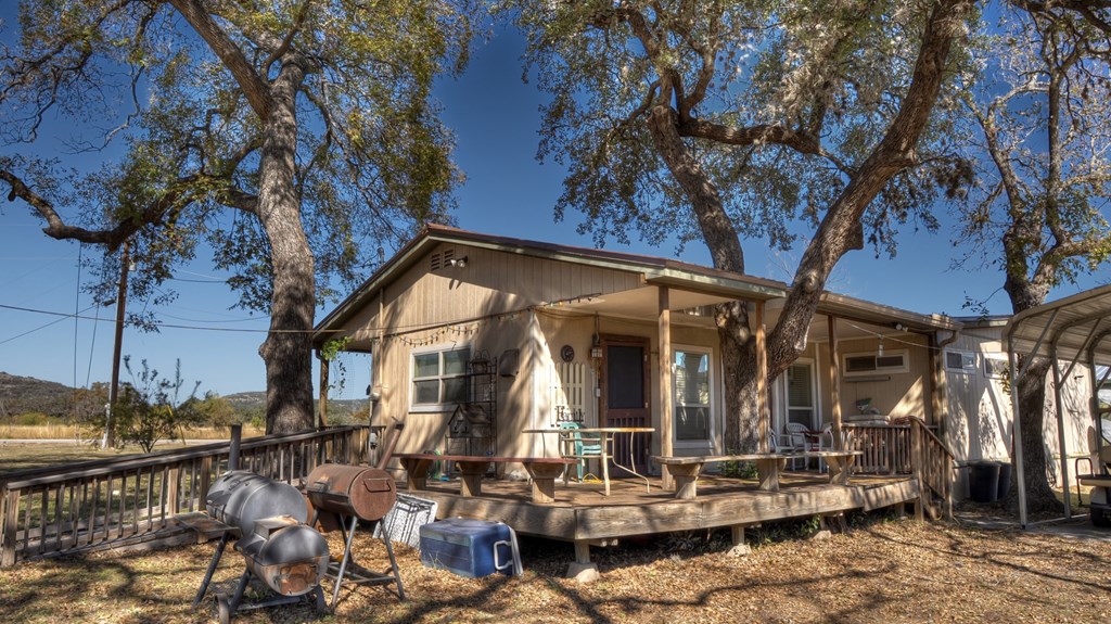 218 Trickling Creek Road Rio Frio, TX 78879 - Photo 7 of 39 a view of house with a outdoor space