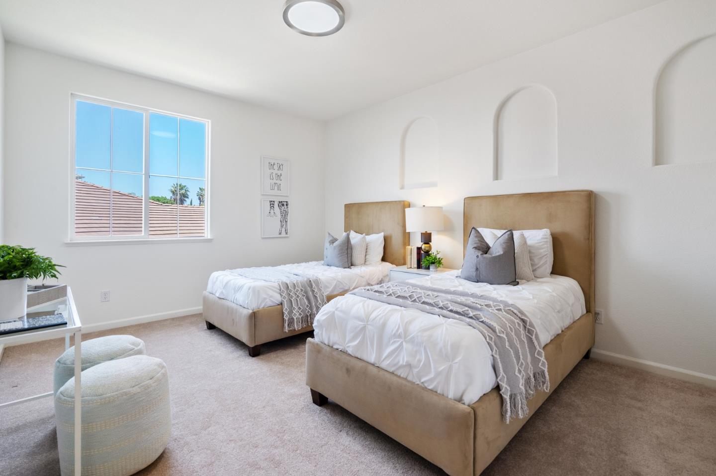 357 Pebble Beach Drive Brentwood, CA 94513 - Photo 48 of 56 a bedroom with bed and a couch