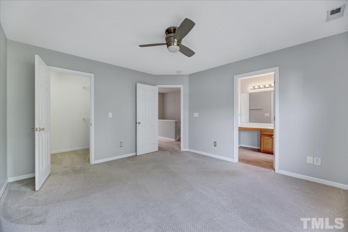 3367 Bridgeville Road Raleigh, NC 27610 - Photo 28 of 34 a view of empty room with ceiling fan