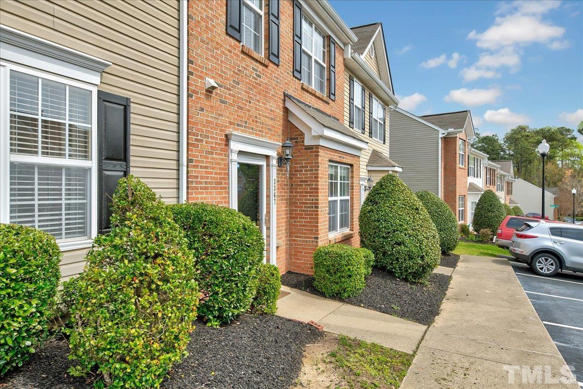 3367 Bridgeville Road Raleigh, NC 27610 - Photo 5 of 34 a house view with a garden space