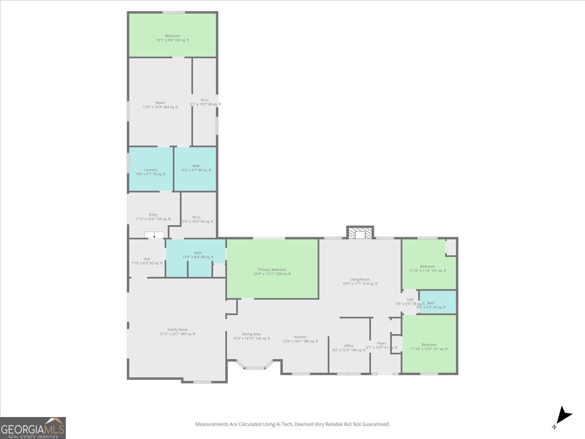 265 Floyd Road Hampton, GA 30228 - Photo 64 of 64 a picture of a floor plan