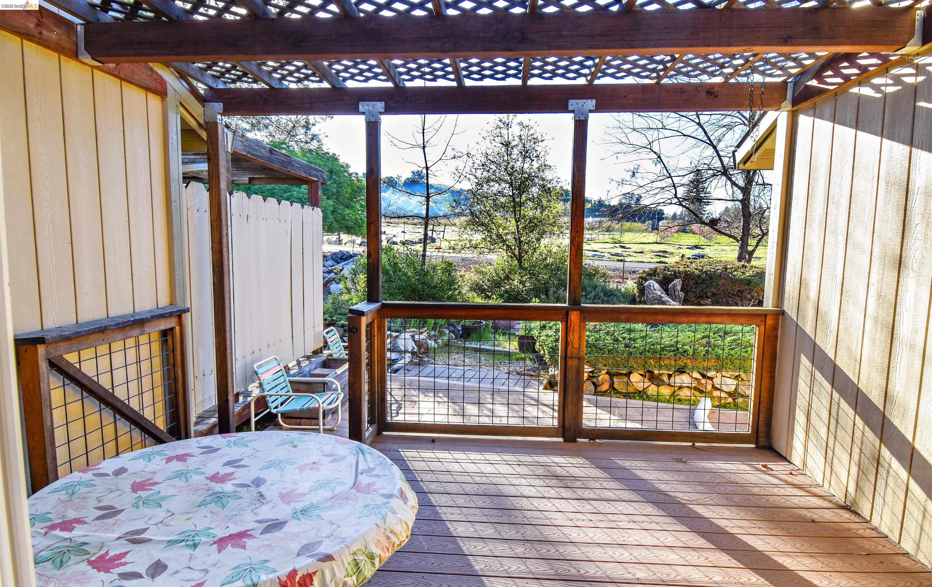 23685 Marble Quarry Road, Unit 22 Columbia, CA 95310 - Photo 24 of 33 Deck featuring a pergola