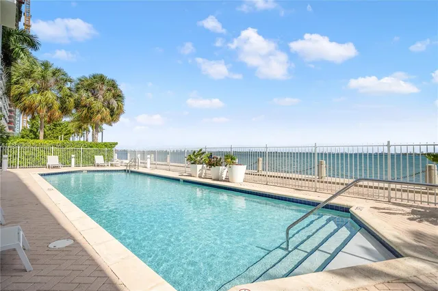 a view of swimming pool with a terrace