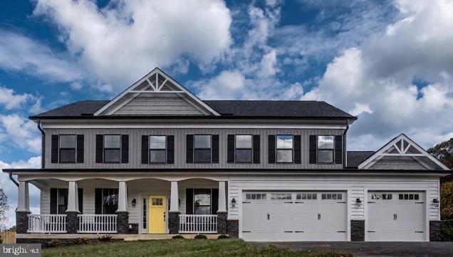 Charming home with a sunny yellow door.