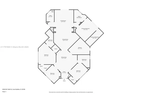 $1,725,000 | 6320 Southwest 144th Street, Coral Gables, FL 33158